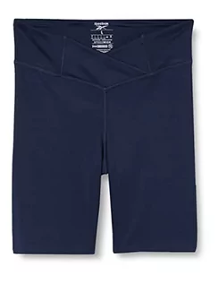 Spodnie damskie - Reebok Damskie spodnie treningowe na rower Basic, Vector Navy, XXL - grafika 1