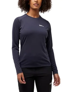 Jack Wolfskin Vonnan Ls T W t-shirt damski - Koszulki i topy damskie - miniaturka - grafika 1