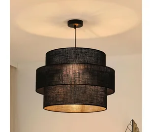 Brilagi - Żyrandol na lince SPACE YUTE 1xE27/15W/230V śr. 50 cm czarny - Lampy sufitowe - miniaturka - grafika 1