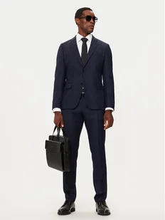 Boss Garnitur 50528126 Granatowy Slim Fit - Garnitury - miniaturka - grafika 1