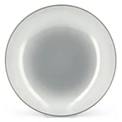 Talerze - Revol EQUINOXE Talerz głeboki 24 cm, szary Pepper - miniaturka - grafika 1