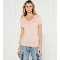 Koszulki i topy damskie - GUESS T-shirt Slim Fit - miniaturka - grafika 1