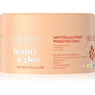 Balsamy i kremy do ciała - Eveline BEAUTY GLOW MASŁO DO CIAŁA 200ML ANTYCELLULITOWE 5903416040491 - miniaturka - grafika 1