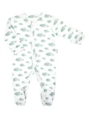 Pajacyki dla niemowląt - Chłopięcy Pajac bawełniany Biały, Nicol,r.74 - miniaturka - grafika 1