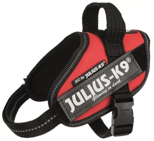 Trixie Szelki Julius-K9 Mini-Mini/S 4053 cm/22 mm czerwone - Szelki dla psów - miniaturka - grafika 1