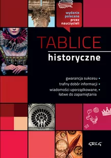 Greg Tablice historyczne Justyna Piekarczyk, Piotr Czerwiński - Lektury szkoły średnie - miniaturka - grafika 2