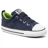 Trampki damskie - Converse Trampki Ctas Street Slip 770718C Midnight Navy/Bold Wasabi - miniaturka - grafika 1