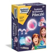 Zabawki interaktywne dla dzieci - Clementoni Naukowa zabawa Szalone piłeczki 50702 - miniaturka - grafika 1