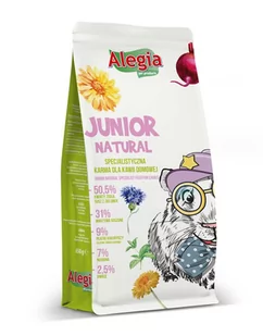 ALEGIA Karma Junior Natural dla Kawii 650g - Karma dla gryzoni - miniaturka - grafika 1