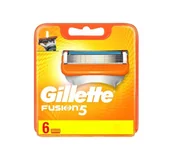 Maszynki do golenia i wkłady - Gillette Fusion 6szt 7702018918102 - miniaturka - grafika 1