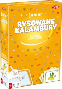 Tactic Rysowane Kalambury Junior - - Gry planszowe - miniaturka - grafika 1