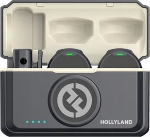 Mikrofon Hollyland HOLLYLAND LARK M2 COMBO – BEVIELIS LAVALIER MIKROFONAS DUO, SHINECHARCOAL - Mikrofony komputerowe - miniaturka - grafika 1