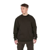 Bluzy sportowe damskie - Bluza Wędkarska Crewneck Fox Lw Khaki Pullover - miniaturka - grafika 1