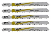 Brzeszczoty - WOLFCRAFT brzeszczot 2315 do drewna/tworzywa - dokładne, czyste cięcia (5szt) 2365000 - miniaturka - grafika 1