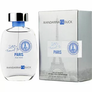 Mandarina Duck Let´s Travel To Paris woda toaletowa 100 ml dla mężczyzn - Wody i perfumy męskie - miniaturka - grafika 1