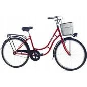 Rowery - Rower Miejski Dallas Bike Retro z koszem 26" 1spd - miniaturka - grafika 1