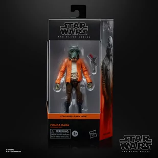 Star Wars The Black Series, Ponda Baba, Figurka kolekcjonerska 15 cm, Nowa nadzieja, zabawka dla dzieci, od 4 lat F1872 - Figurki dla dzieci - miniaturka - grafika 1