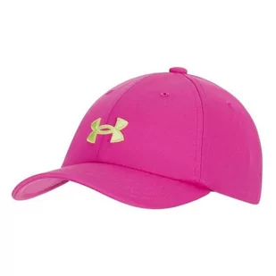 Czapka z daszkiem Under Armour Blitzing Jr 1376712 (kolor Różowy) - Czapki damskie - miniaturka - grafika 1
