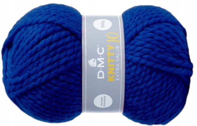 WŁÓCZKA DMC KNITTY 10 kol. 979 / chabrowy