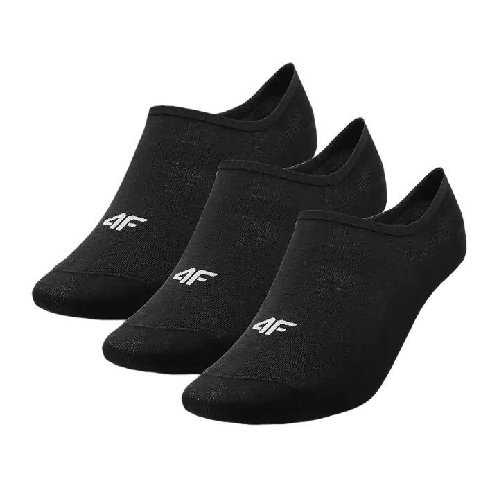 Damskie Skarpetki stopki 4F 2024 F274 Black Czarne 39/42