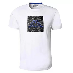Kappa Męski t-shirt Cadyx Graphik, biały, L, biały, L - Koszulki męskie - miniaturka - grafika 1