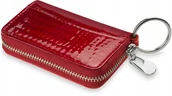Etui na klucze - Skórzane Etui Na Klucze Pokrowiec Organizer Lakier - miniaturka - grafika 1