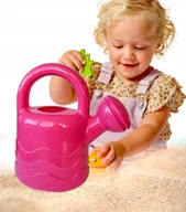 Zabawki do piasku - Marioinex, Różowa konewka dla dziecka do piasku, wody, ogrodu 15x17 cm 1 sz - miniaturka - grafika 1