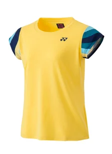 Koszulka damska Yonex  Women's Crew Neck Shirt 20754 Soft Yellow XL - Koszulki sportowe damskie - miniaturka - grafika 1
