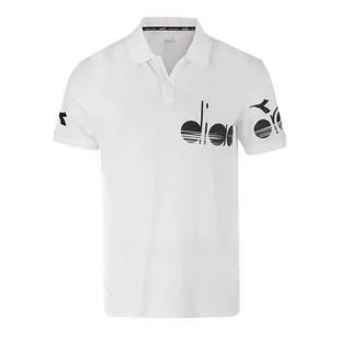 Koszulka męska tenisowa z krótkim rękawem Diadora SS Polo Coach - Tenis ziemny - miniaturka - grafika 1