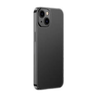 Baseus Frosted Glass Case etui pokrowiec do iPhone 13 sztywna obudowa z żelową ramką czarny (ARWS000901) - Etui i futerały do telefonów - miniaturka - grafika 10