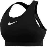 Biustonosze - Nike DX6815-010 W NK DF SWSH HGH SPT Biustonosz Sportowy Kobiety Black/Iron Grey/Biały Rozmiar 4XA-B - miniaturka - grafika 1