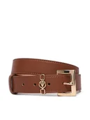 Paski - Guess Pasek Damski BW9293 P5430 Brązowy - miniaturka - grafika 1