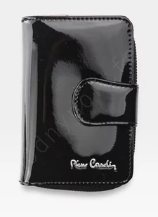 Pierre Cardin, Portfel skórzany damski, 05, Line 115, czarny, mały - Portfele - miniaturka - grafika 1