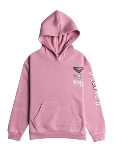 Roxy Top SURF FEELING HOODIE SZCZOTKOWANA Młodzieżowa Fioletowa 16/XXL - Koszulki i topy damskie - miniaturka - grafika 1