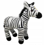 Maskotki i pluszaki - PLUSZOWA ZEBRA konik MASKOTKA koń PLUSZAK 38cm - miniaturka - grafika 1