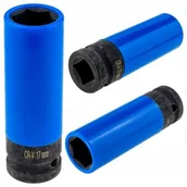 Klucze i nasadki - Nasadka Udarowa Długa 17 MM Do Kół Na Klucz 1/2'' Felg Aluminiowych - miniaturka - grafika 1