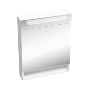 RAVAK X000001470 Lustro łazienkowe z szafką MC CLASSIC 700 białe - Szafki łazienkowe - miniaturka - grafika 1