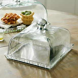 Patera ze szklanym kloszem Termes - Pudła i pojemniki do przechowywania - miniaturka - grafika 1