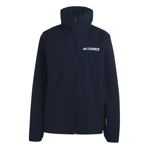 adidas dames Terrex Multi Essentials 2 Layer Rain Jacket, legend ink, M