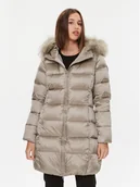 Kurtki damskie - Bomboogie Kurtka puchowa CW 093P T DLC3 Beżowy Regular Fit - miniaturka - grafika 1