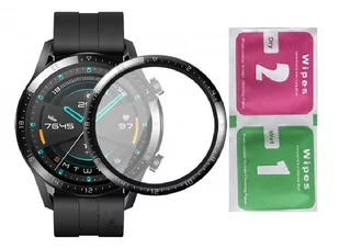 FOLIA HYBRYDOWA 3D do HUAWEI WATCH GT 2 SZKŁO 42MM - Akcesoria do pulsometrów i zegarków sportowych - miniaturka - grafika 1