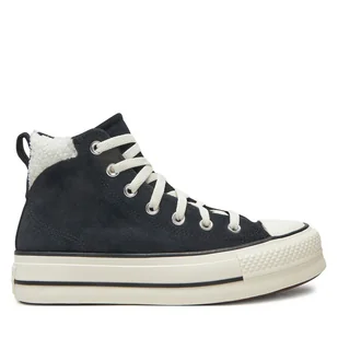 Trampki Converse Chuck Taylor All Star Puff Lift A09377C Czarny - Trampki damskie - miniaturka - grafika 1