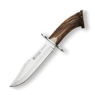 Noże - JOKER NÓŻ MYŚLIWSKI BOWIE Z ROGIEM JELENIA CN100 - miniaturka - grafika 1