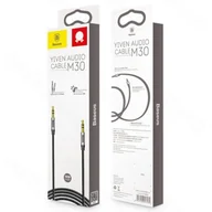 Kable - Baseus Kabel Baseus Minijack 3.5 Minijack 3.5 1.5m Czarny 30477-uniw - miniaturka - grafika 1