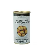 Zdrowa żywność - Oliwki MAESTROS ANDALUZ puszka 4200g zielone z pestką w tradycyjnej marynacie andaluzyjskiej - miniaturka - grafika 1