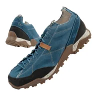 Buty trekkingowe męskie - Buty męskie trekkingowe Aku Nativa Canvas [646 016] niebieskie - miniaturka - grafika 1