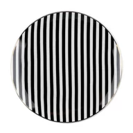 Talerze - Talerz deserowy Florina Winter Glam Stripes 20 cm - miniaturka - grafika 1