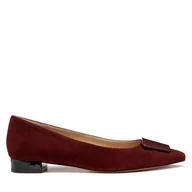 Baleriny - Baleriny Geox D Giselda15 D56YUA 021HH C6014 Bordowy - miniaturka - grafika 1