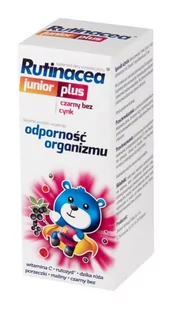 AFLOFARM Rutinacea junior plus 100 ml - Przeziębienie i grypa - miniaturka - grafika 1