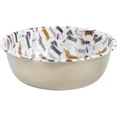 Miski dla psów - AniOne Miska ze stali szlachetnej Comic Dog 700 ml - miniaturka - grafika 1